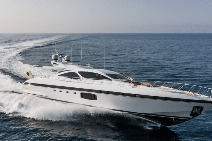 miss bubbles yacht - mangusta 94