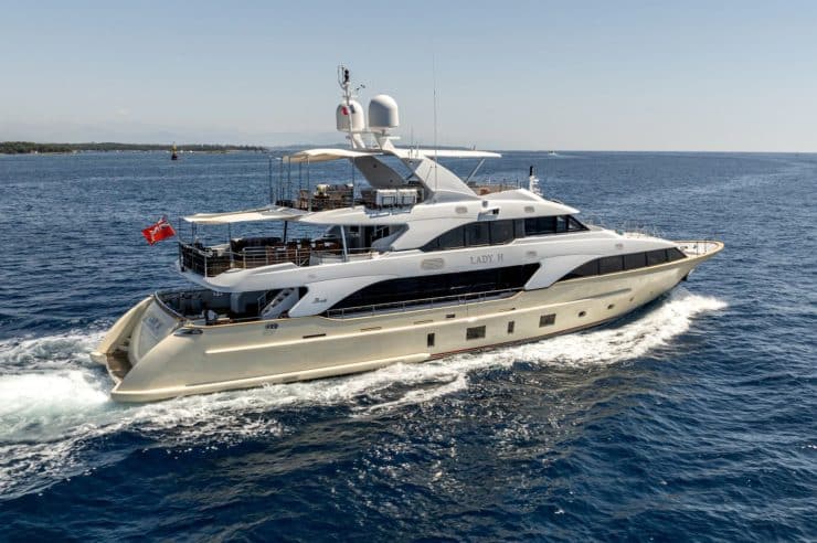 MY Lady H - benetti - yacht for sale