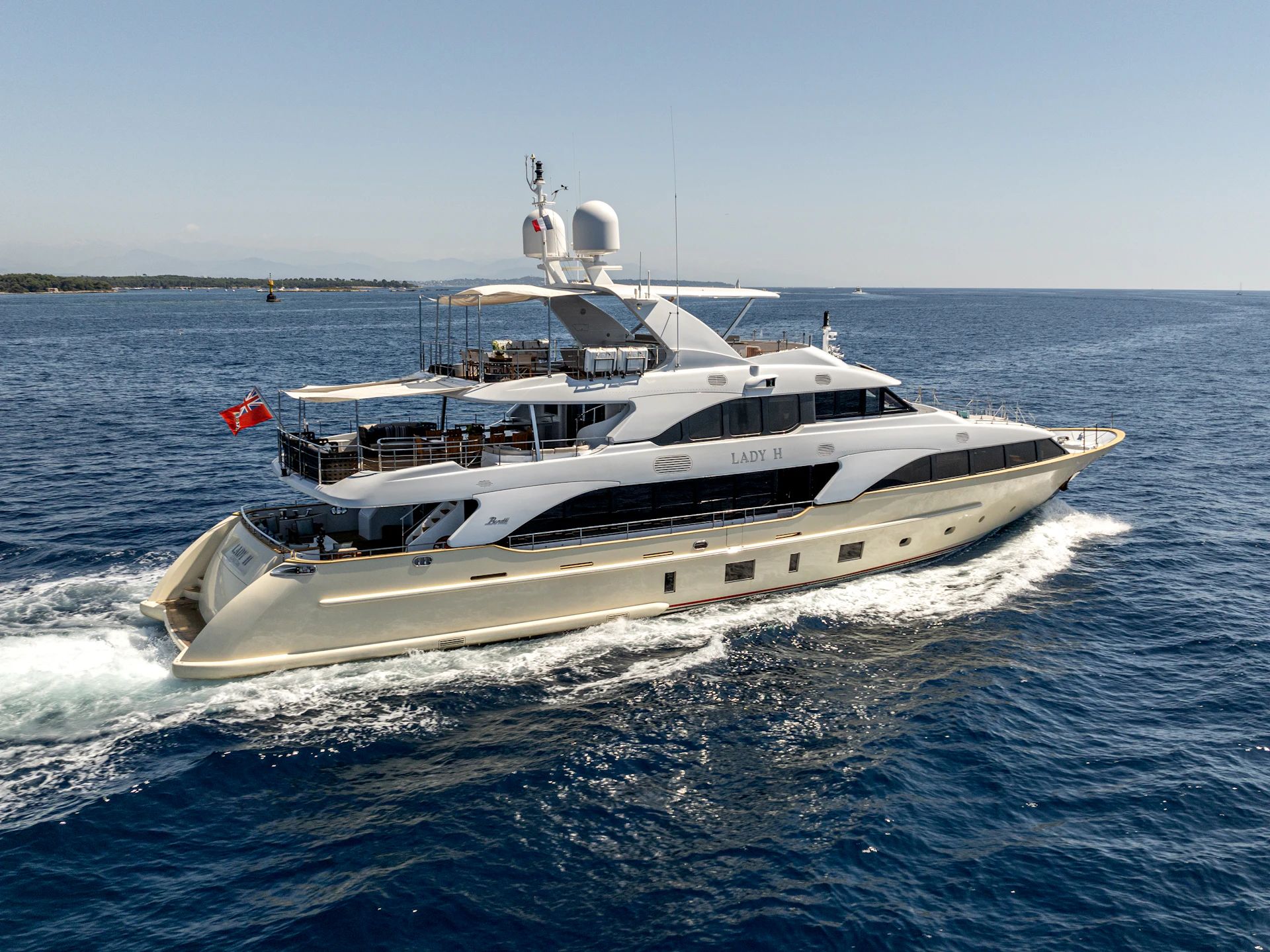 MY Lady H - benetti - yacht for sale