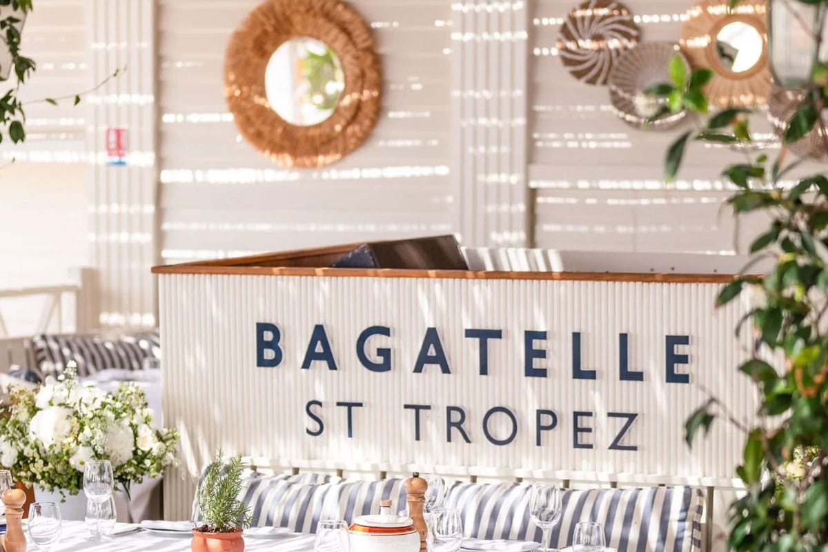 Restaurant Bagatelle de Saint-Tropez